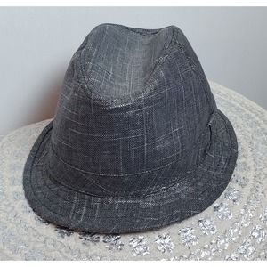 Icing Brand Womens Ladies Sparkle Gray Fedora Hat - Glitters